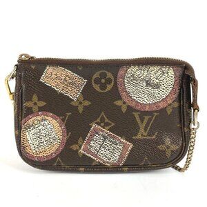 LOUIS VUITTON M95804 Monogram Label Mini Pochette Accessoires Shoulder Hand Bag